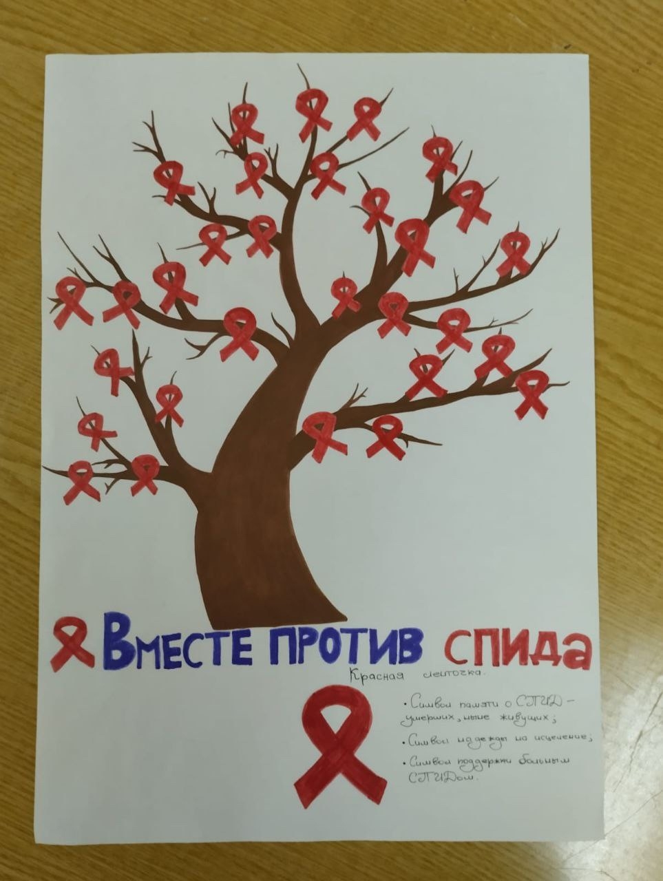 Ежегодно 1 декабря отмечается Всемирный день борьбы со СПИДом. Его целью являются повышение глобальн...