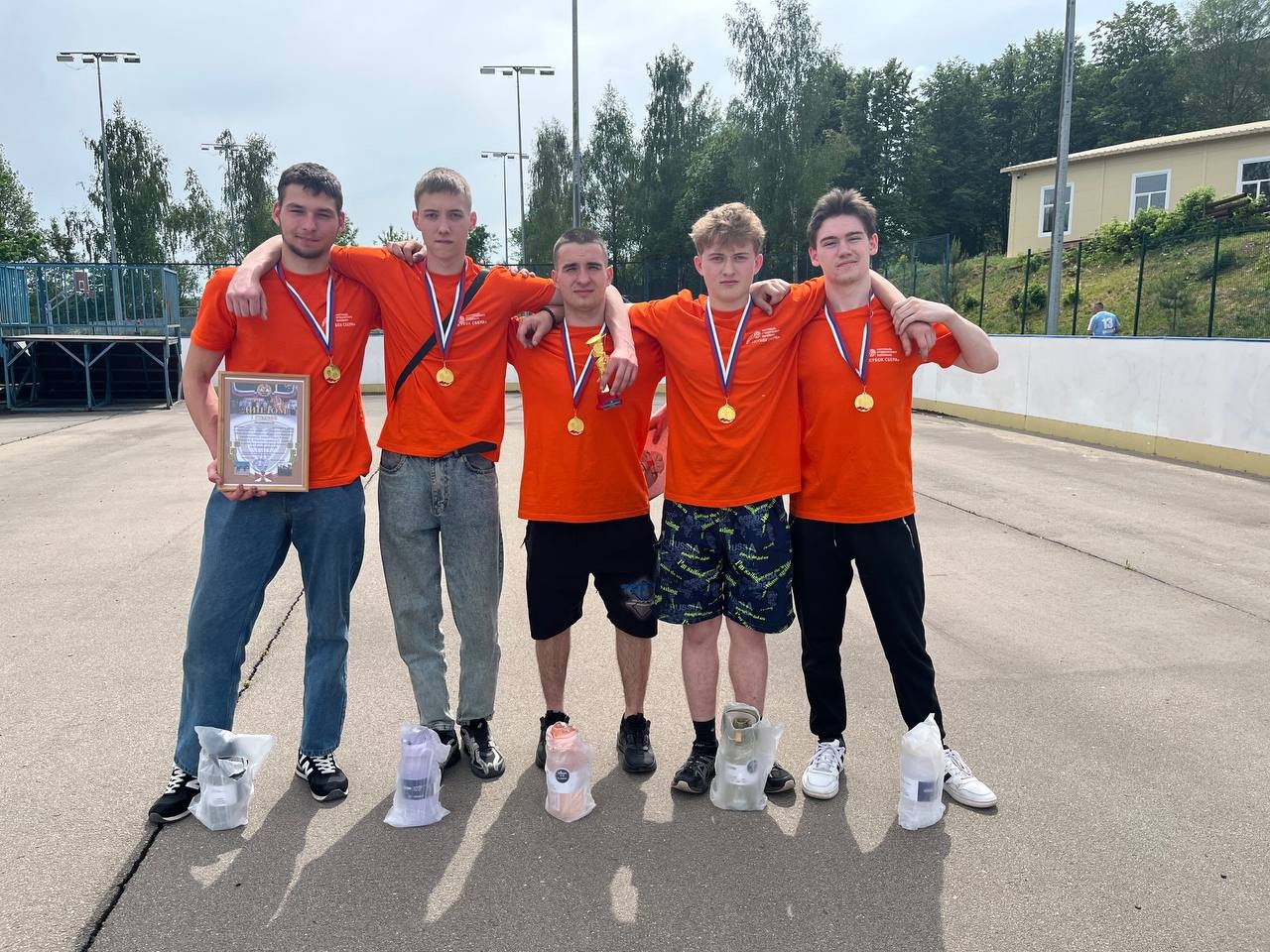 Поздравляем победителей 🏆31 мая 2025 года команда "Русичи" ГПОУ ТО "Тульский сельскохозяйственный ко...