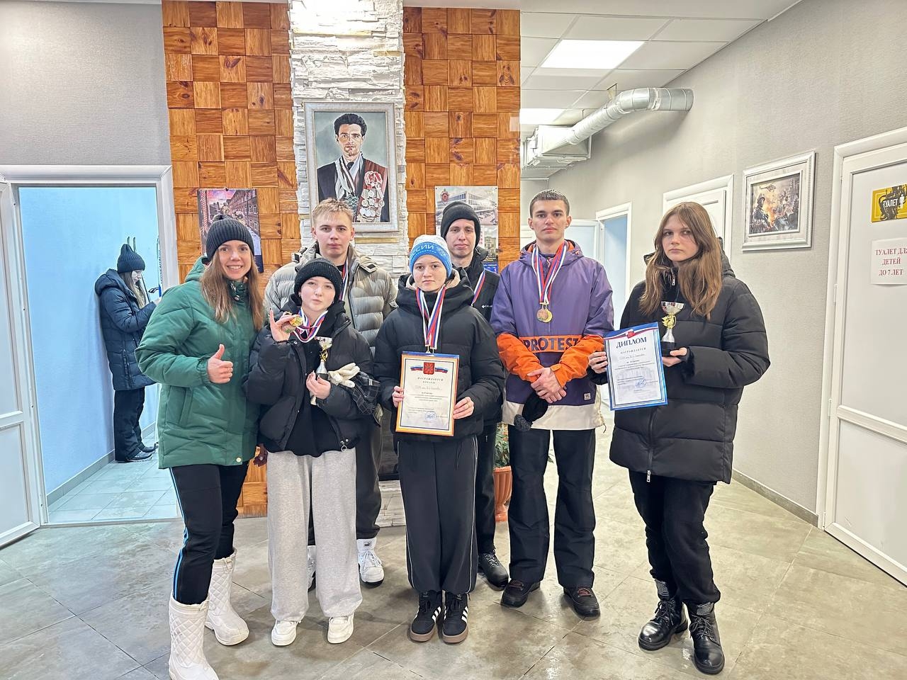 ⛷️🎿Конец зимы — время, когда лыжня зовёт особенно громко. 25 февраля команда студенческого спортивно...