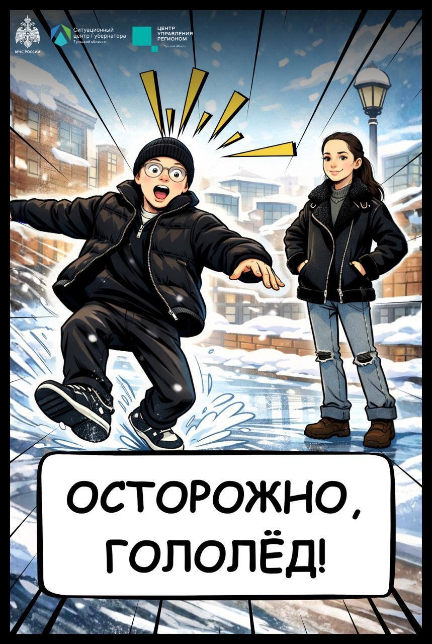 🌤 Оттепель и гололёд: правила безопасной ходьбы

С наступлением весны снег начинает таять, но из-за ...